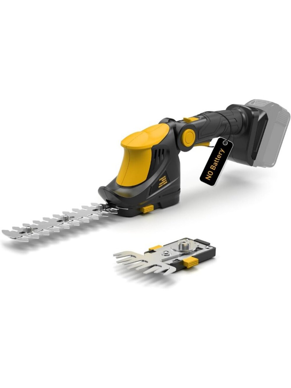 Cordless Hedge Trimmer for 20V MAX Battery - Lightweight, Powerful, & Easy to